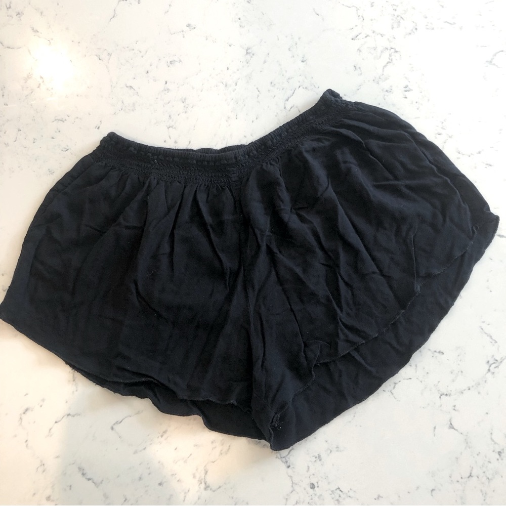 Hollister Black Flowy Shorts